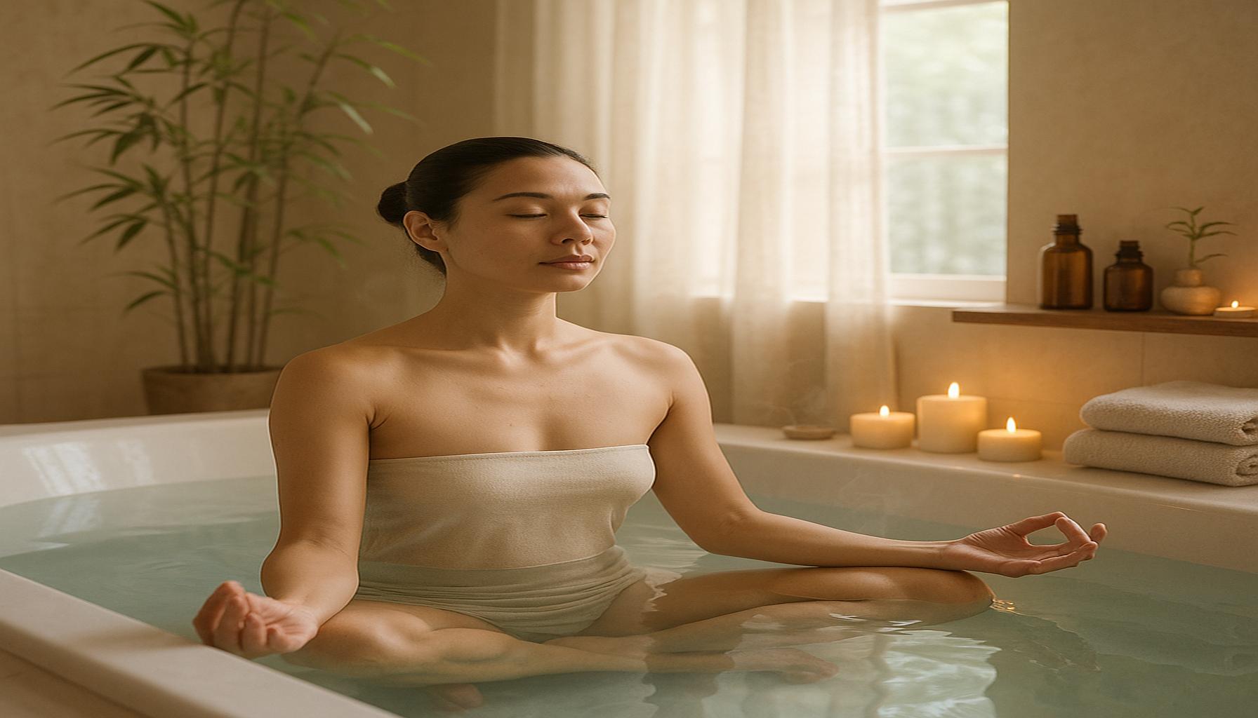 The Connection Between Sensory Clarity and Meditation in the Bath